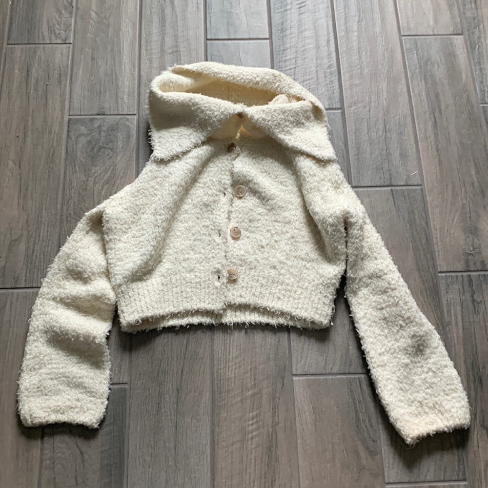 Brick lane cream cardigan